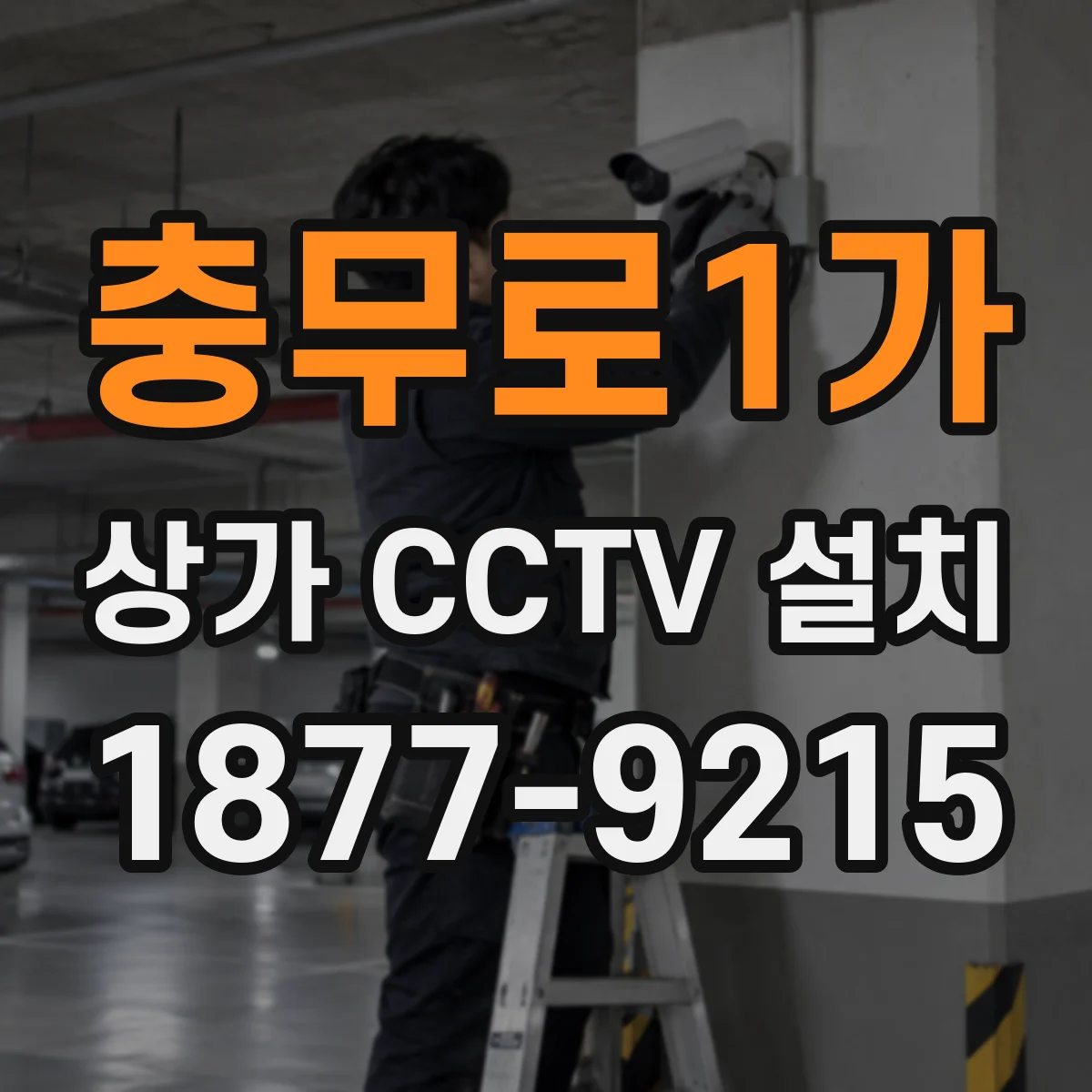 충무로1가 상가 CCTV 설치