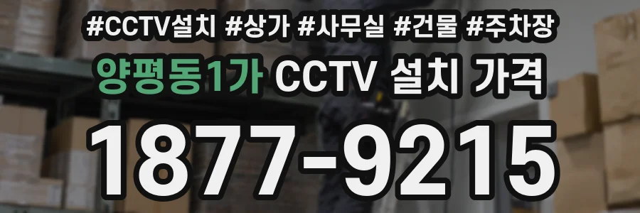 양평동1가 CCTV 설치 가격