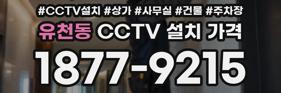 유천동 CCTV 설치 가격