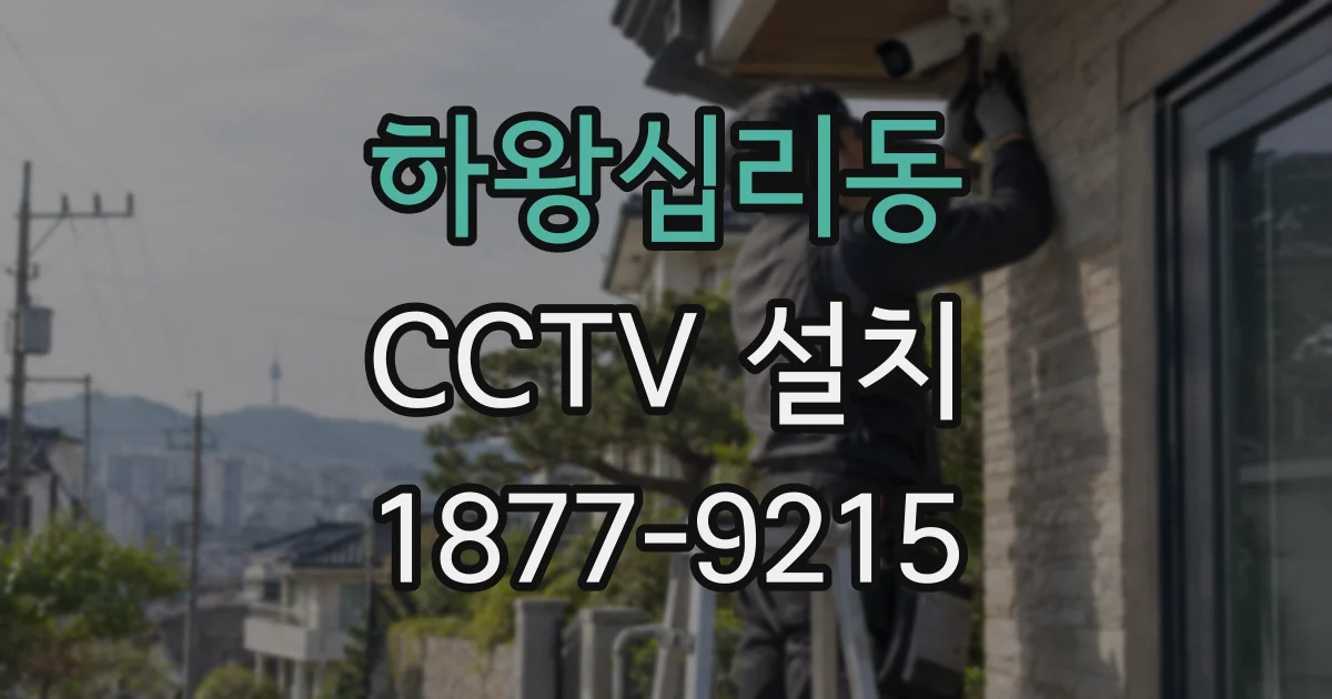 하왕십리동 CCTV 설치