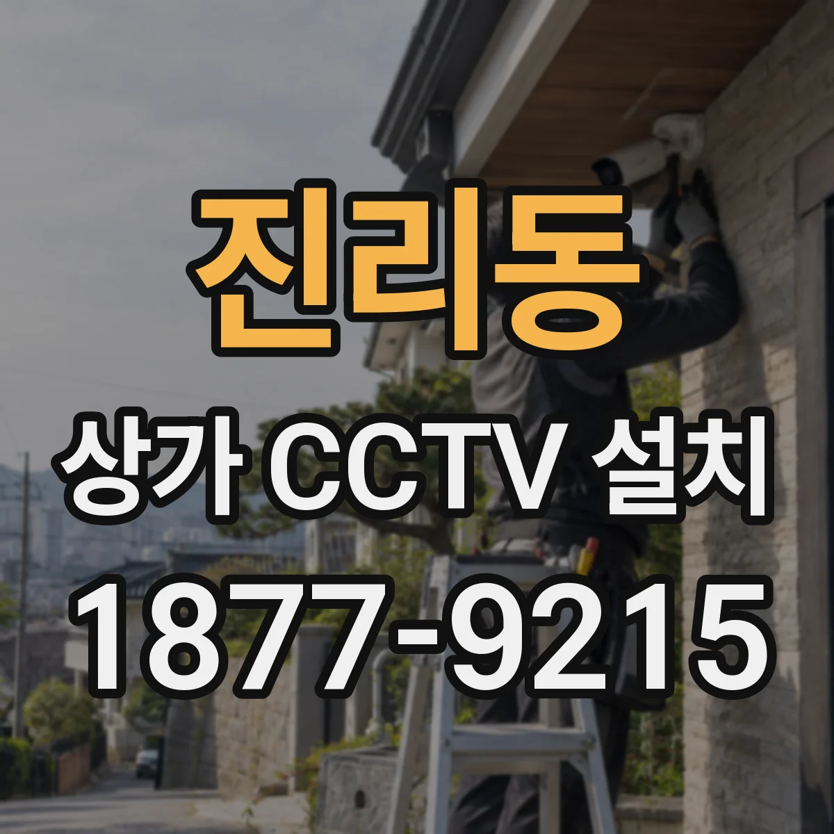 진리동 상가 CCTV 설치