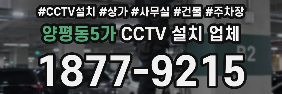 양평동5가 CCTV 설치 업체
