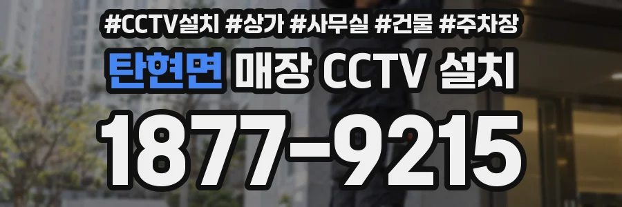 탄현면 매장 CCTV 설치