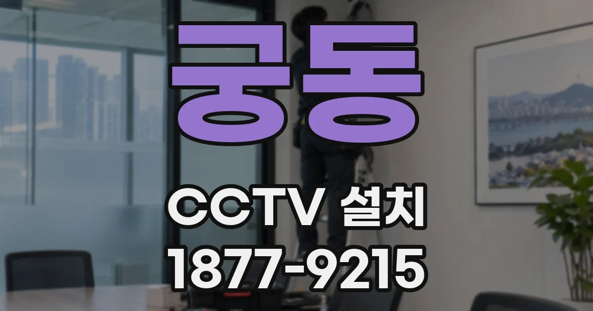 궁동 CCTV 설치