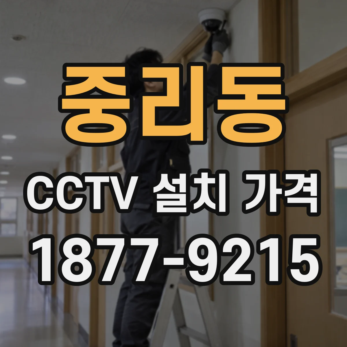 중리동 CCTV 설치 가격