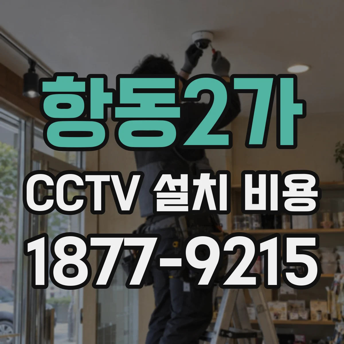 항동2가 CCTV 설치 비용