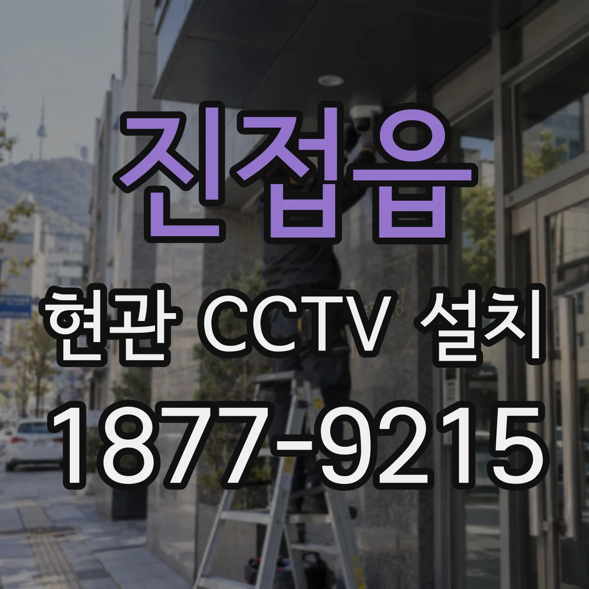 진접읍 현관 CCTV 설치