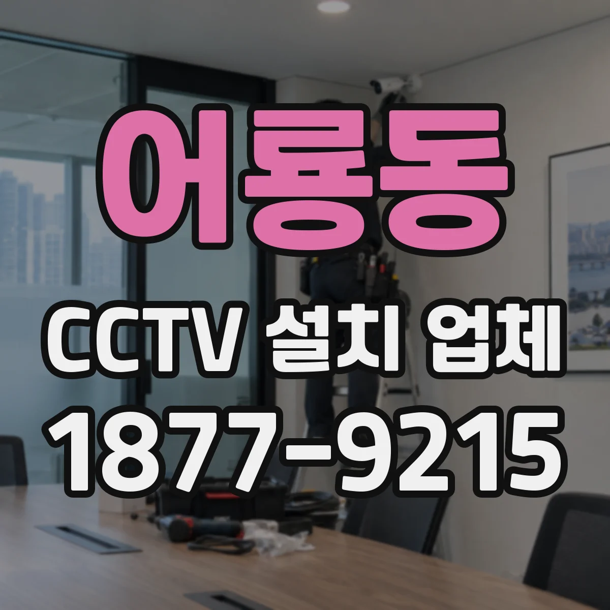 어룡동 CCTV 설치 업체