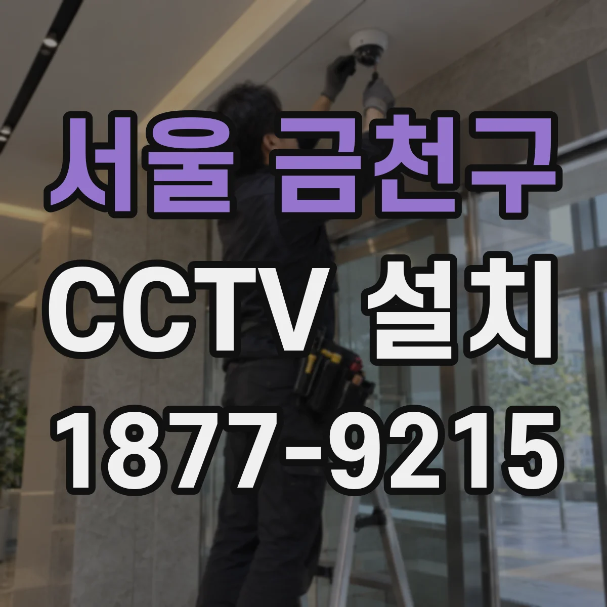 서울 금천구 CCTV 설치
