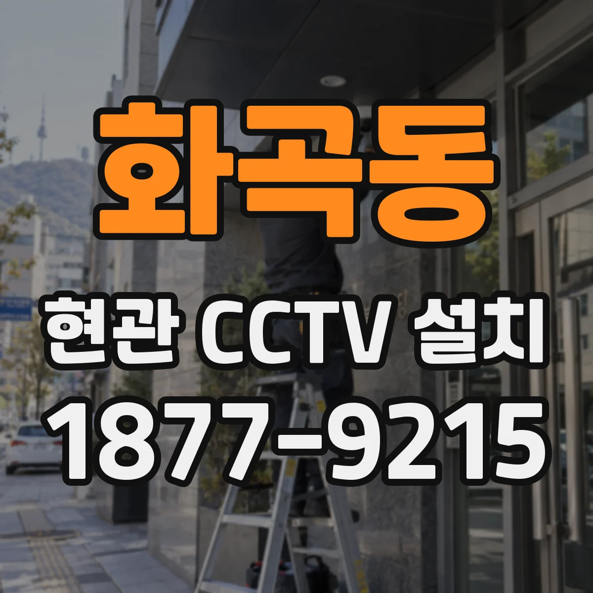 화곡동 현관 CCTV 설치