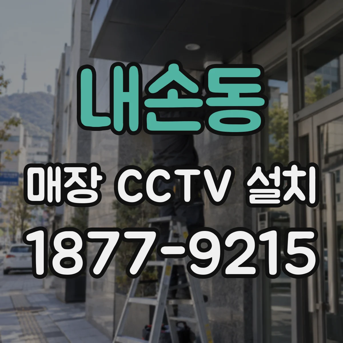 내손동 매장 CCTV 설치