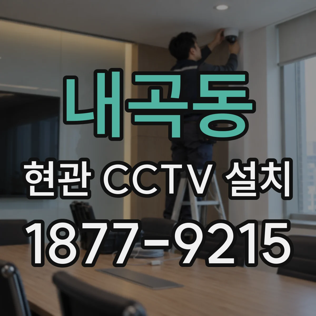 내곡동 현관 CCTV 설치