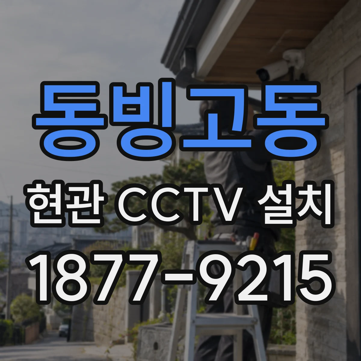 동빙고동 현관 CCTV 설치