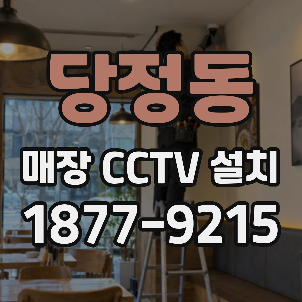 당정동 매장 CCTV 설치