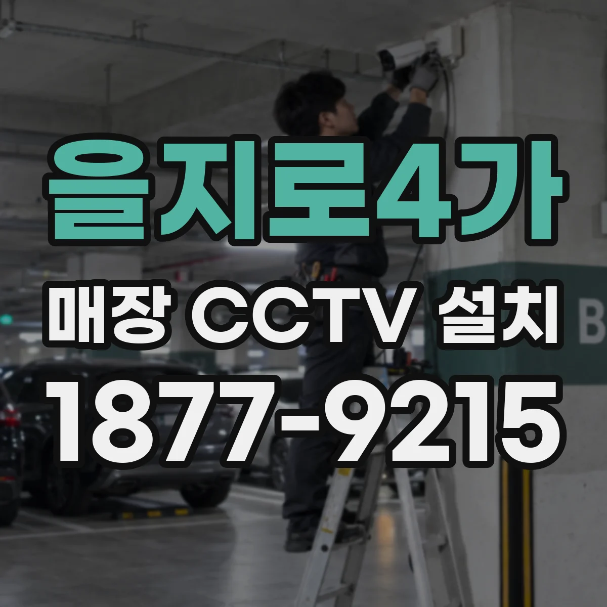 을지로4가 매장 CCTV 설치