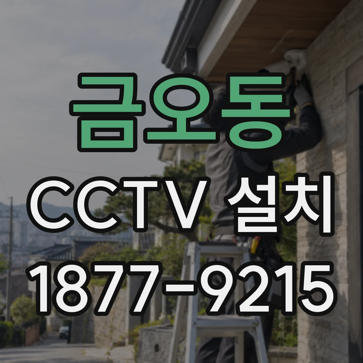 금오동 CCTV 설치