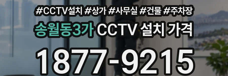 송월동3가 CCTV 설치 가격