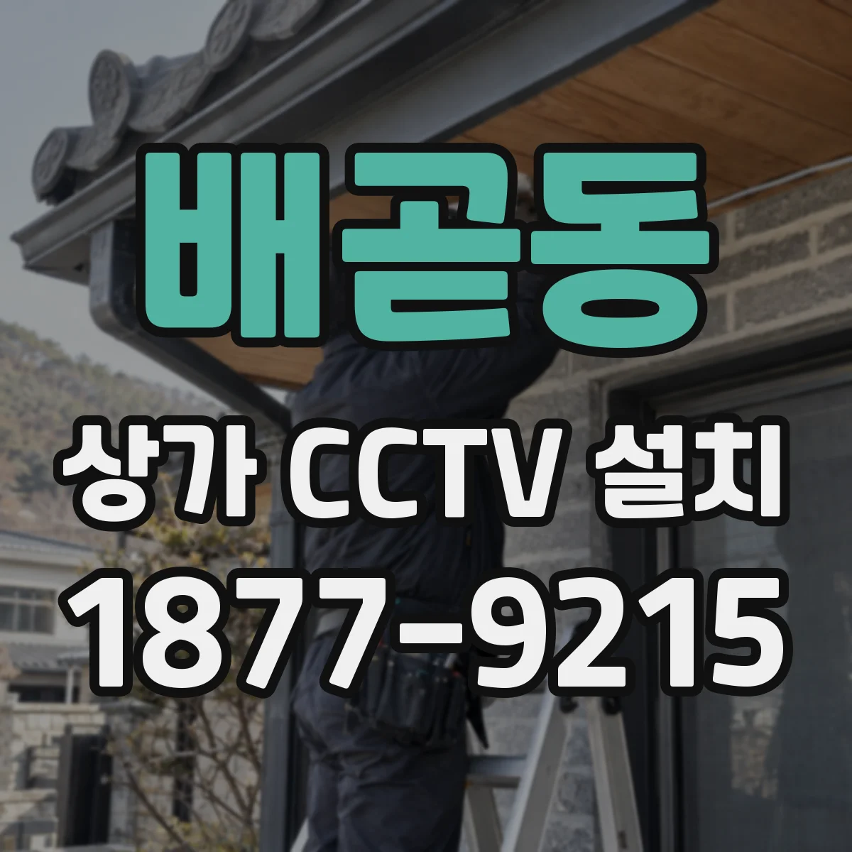 배곧동 상가 CCTV 설치