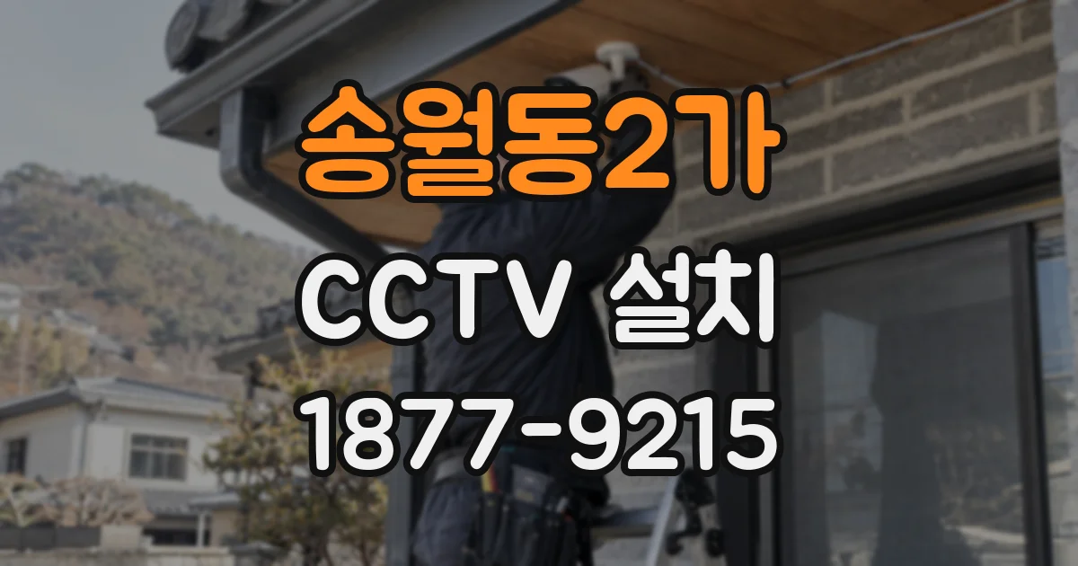 송월동2가 CCTV 설치
