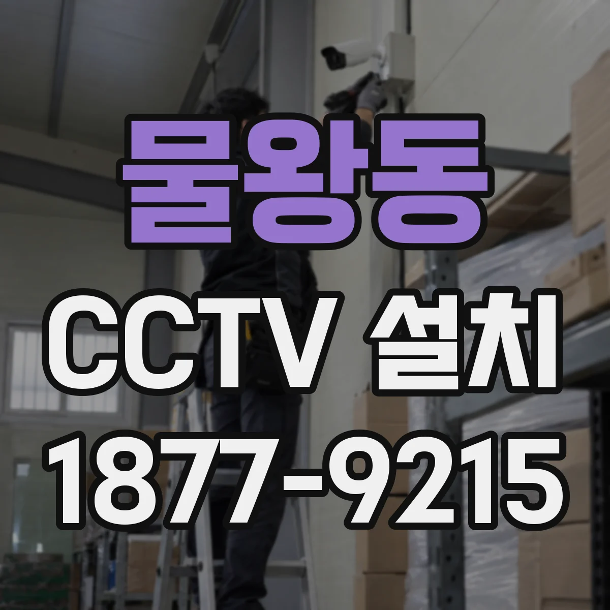 물왕동 CCTV 설치