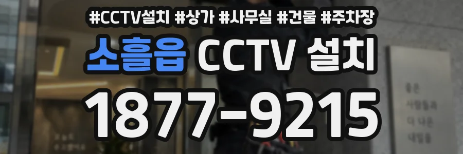 소흘읍 CCTV 설치