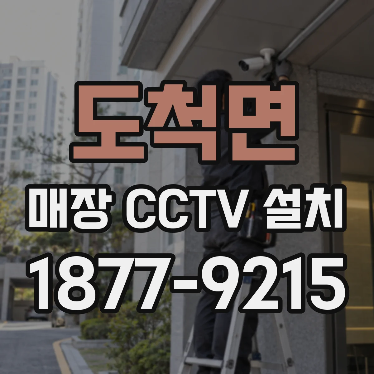도척면 매장 CCTV 설치
