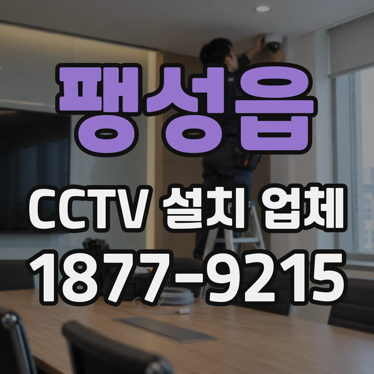 팽성읍 CCTV 설치 업체