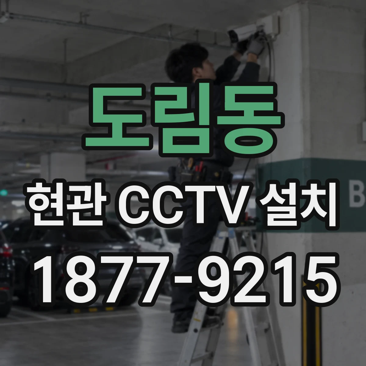 도림동 현관 CCTV 설치