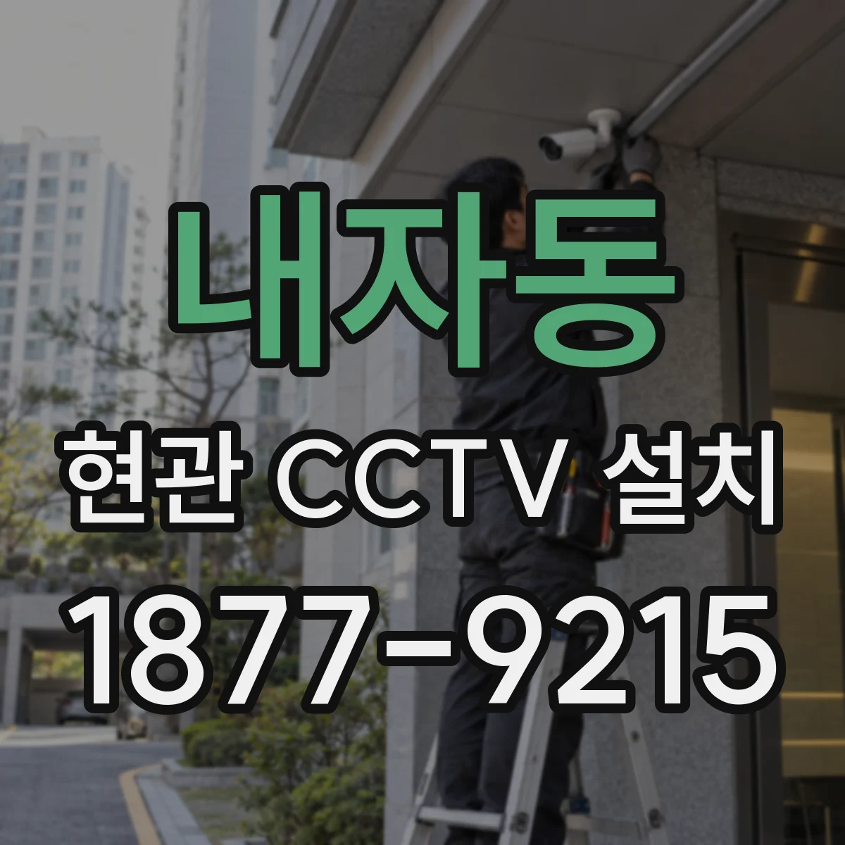 내자동 현관 CCTV 설치