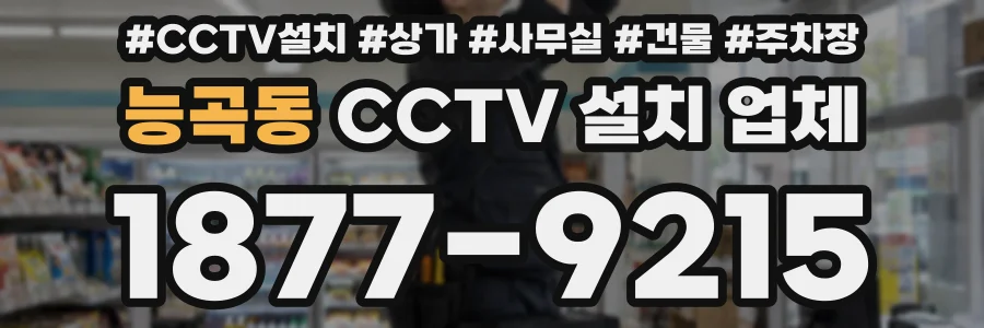 능곡동 CCTV 설치 업체