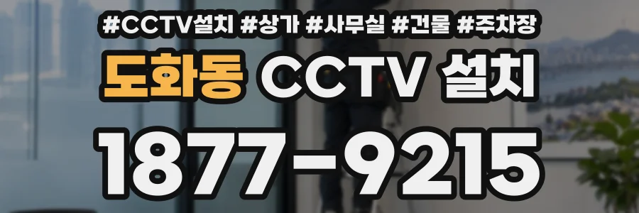 도화동 CCTV 설치