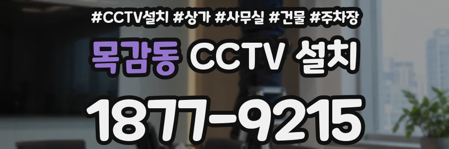 목감동 CCTV 설치