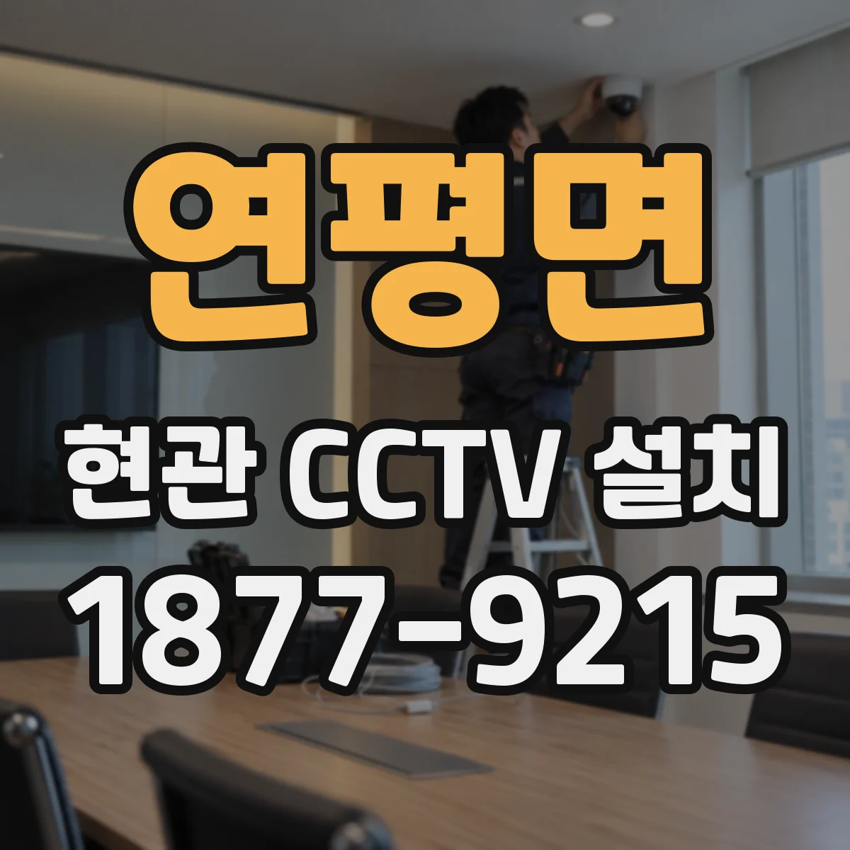 연평면 현관 CCTV 설치