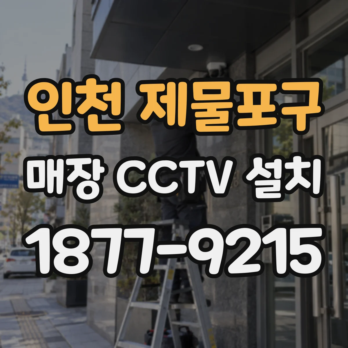 인천 제물포구 매장 CCTV 설치