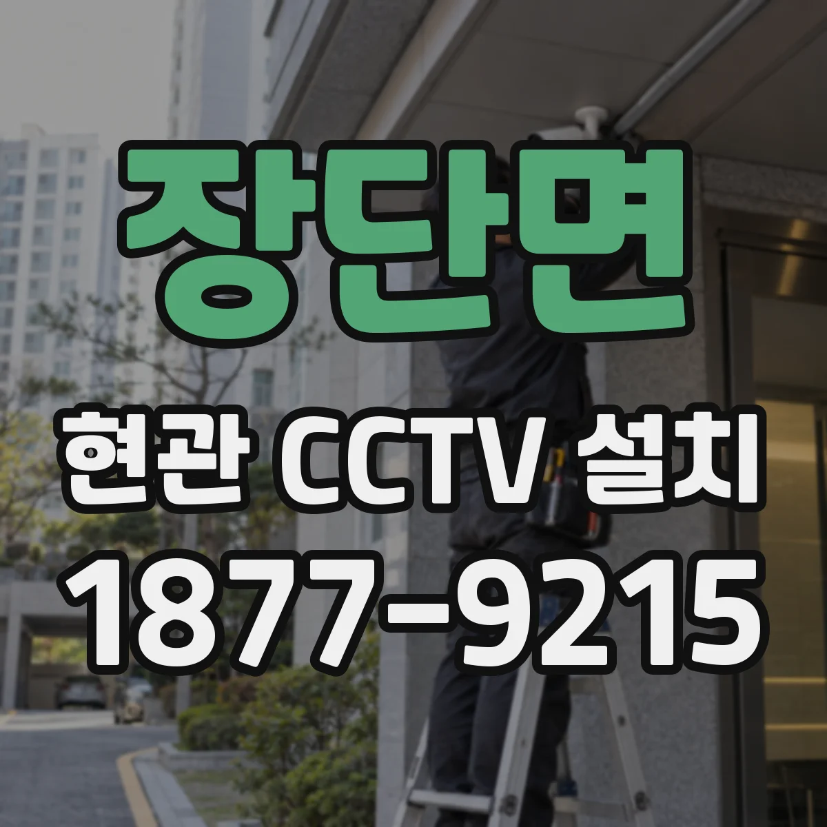 장단면 현관 CCTV 설치