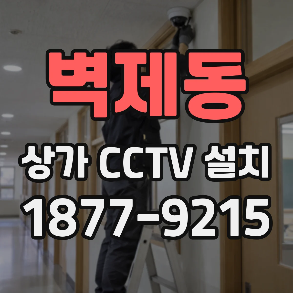 벽제동 상가 CCTV 설치