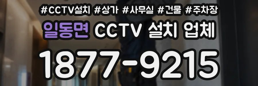 일동면 CCTV 설치 업체