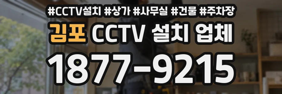 김포 CCTV 설치 업체