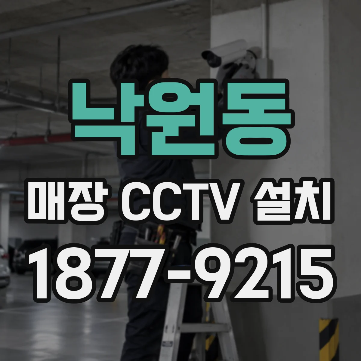낙원동 매장 CCTV 설치