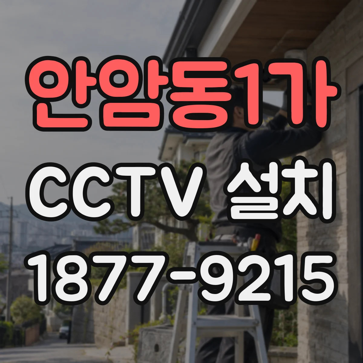 안암동1가 CCTV 설치