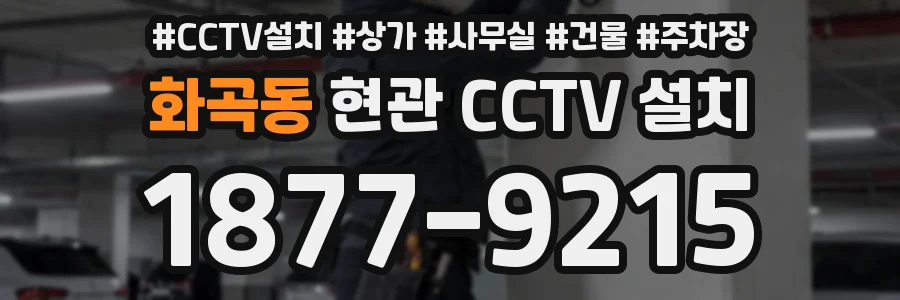 화곡동 현관 CCTV 설치
