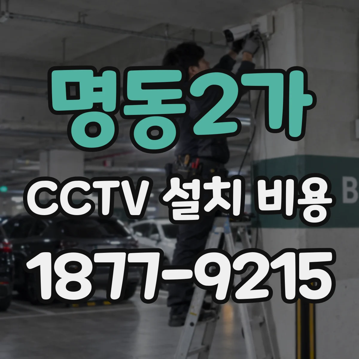 명동2가 CCTV 설치 비용