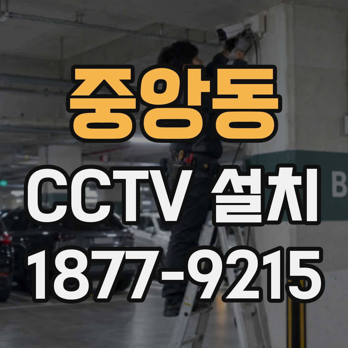 중앙동 CCTV 설치