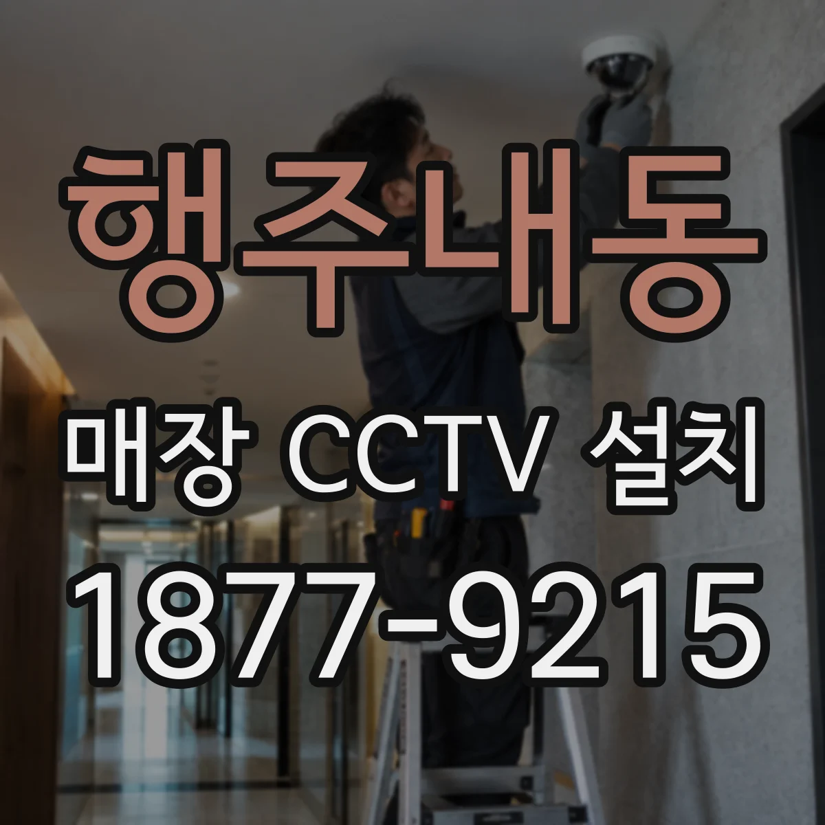 행주내동 매장 CCTV 설치