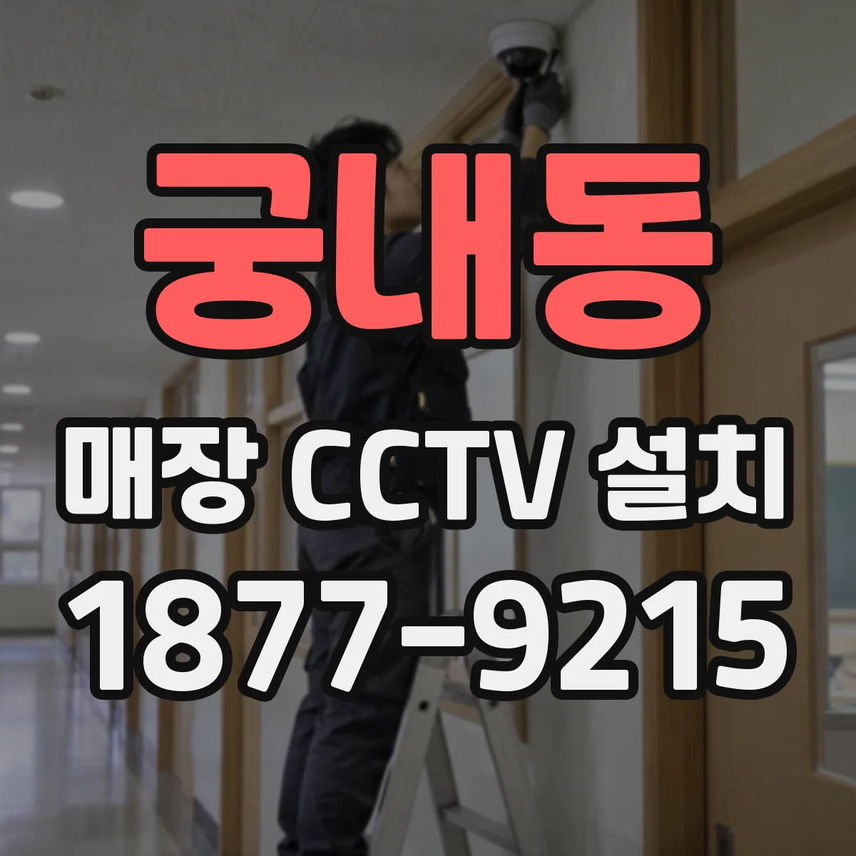 궁내동 매장 CCTV 설치
