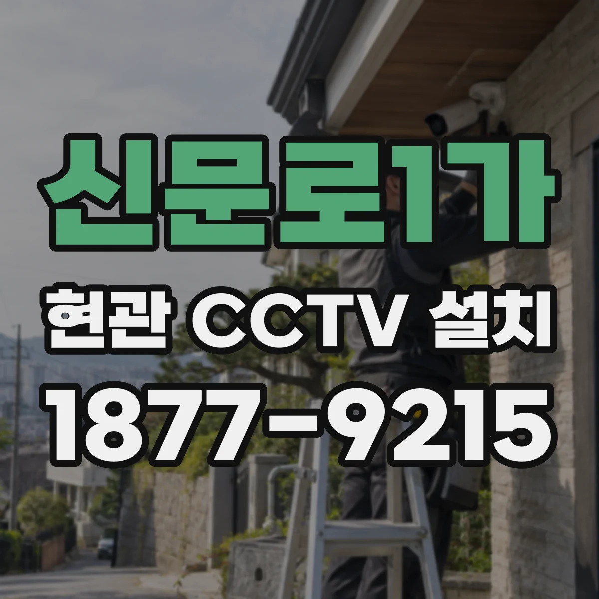 신문로1가 현관 CCTV 설치