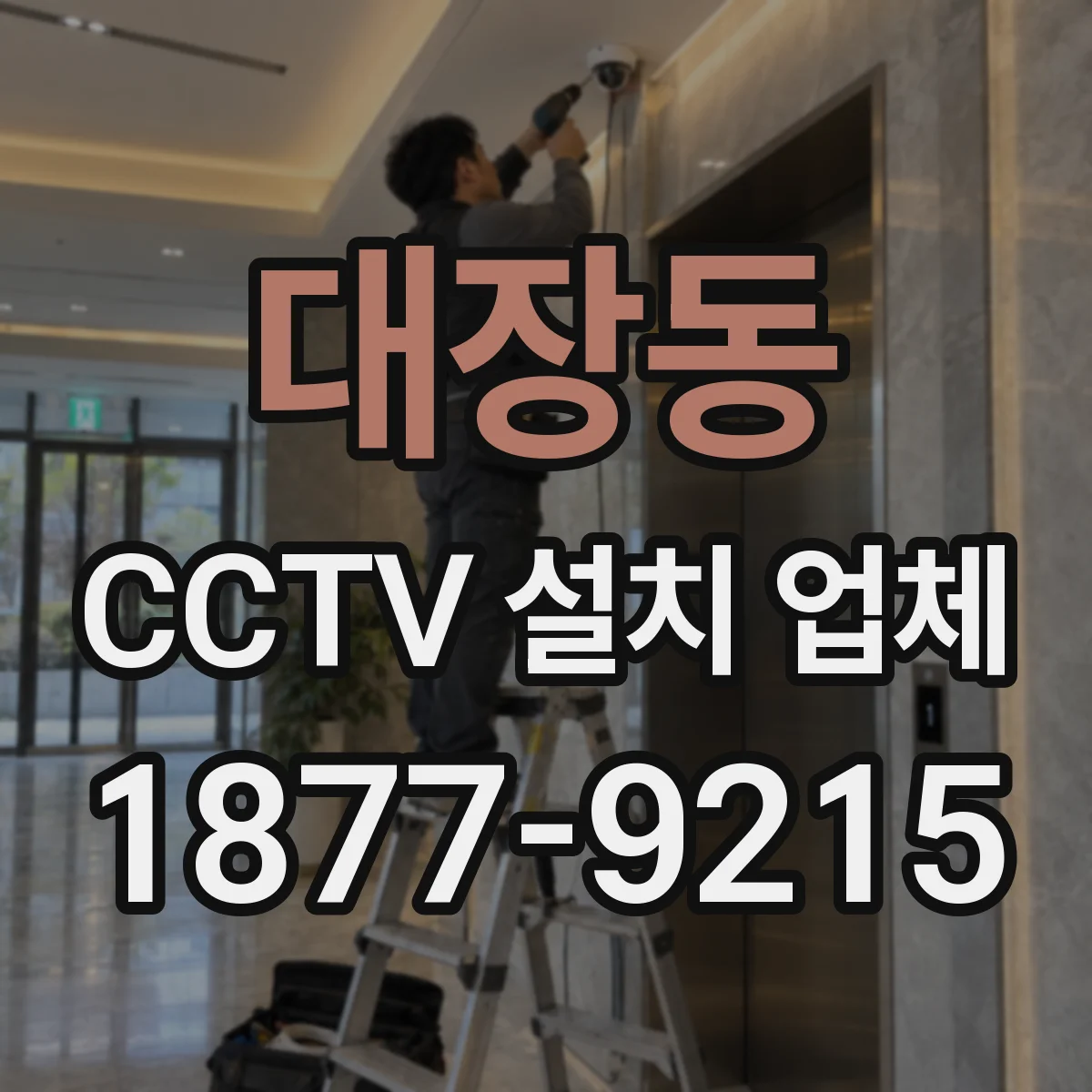 대장동 CCTV 설치 업체