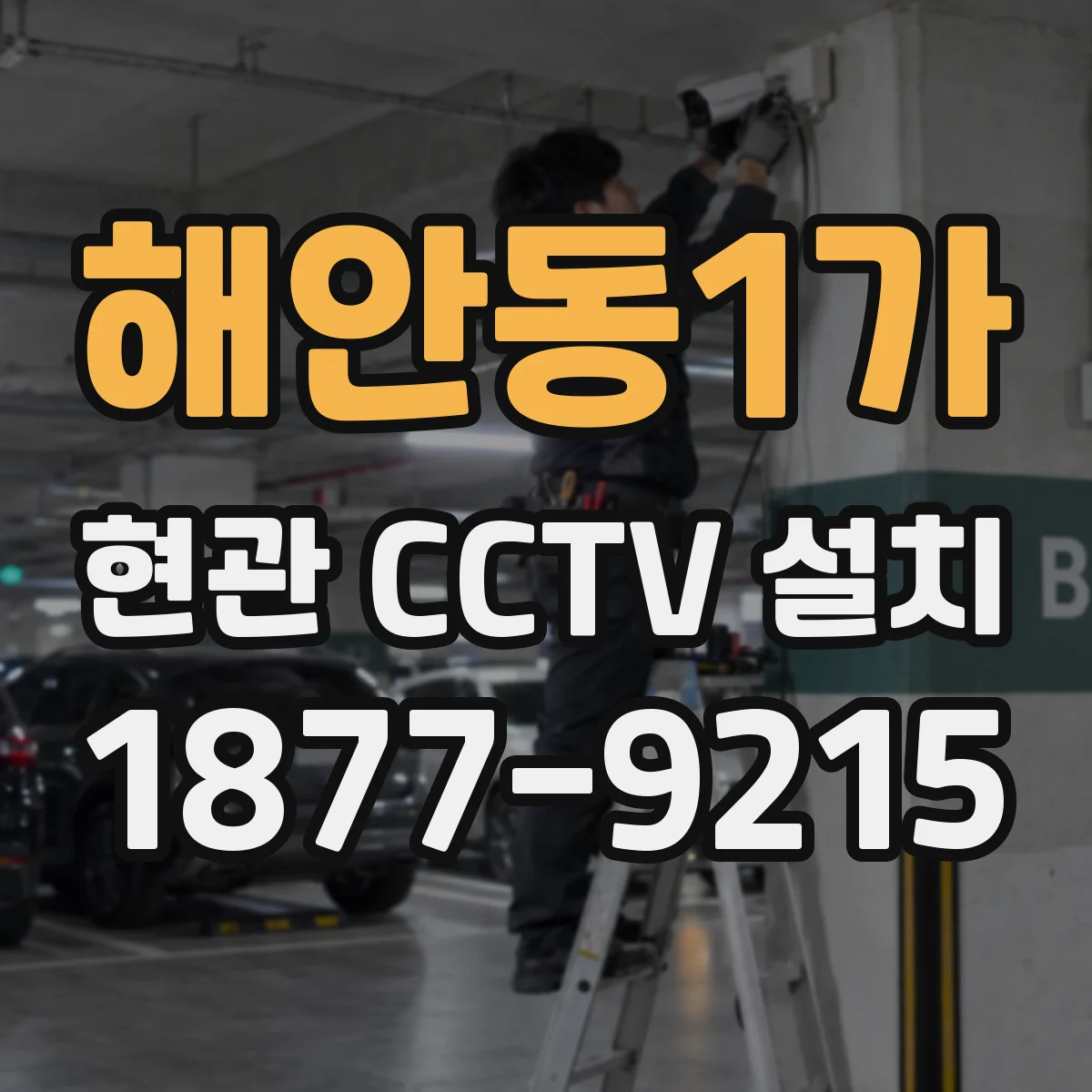 해안동1가 현관 CCTV 설치