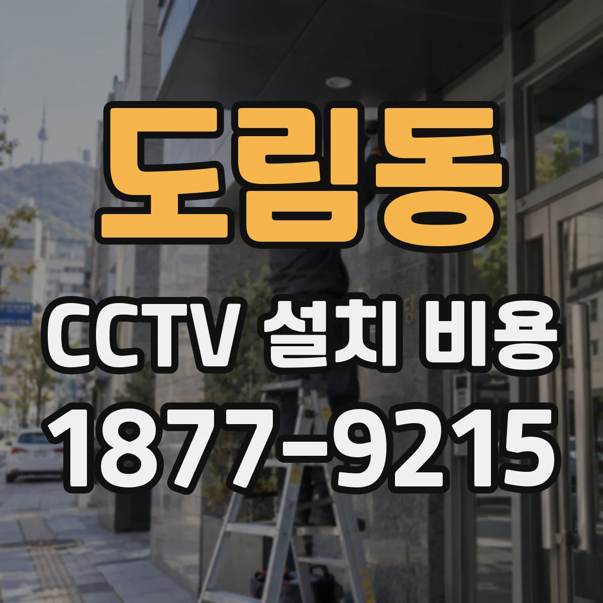 도림동 CCTV 설치 비용