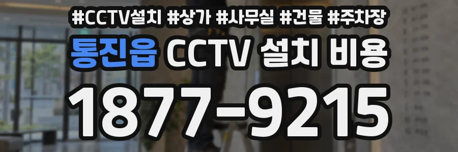 통진읍 CCTV 설치 비용